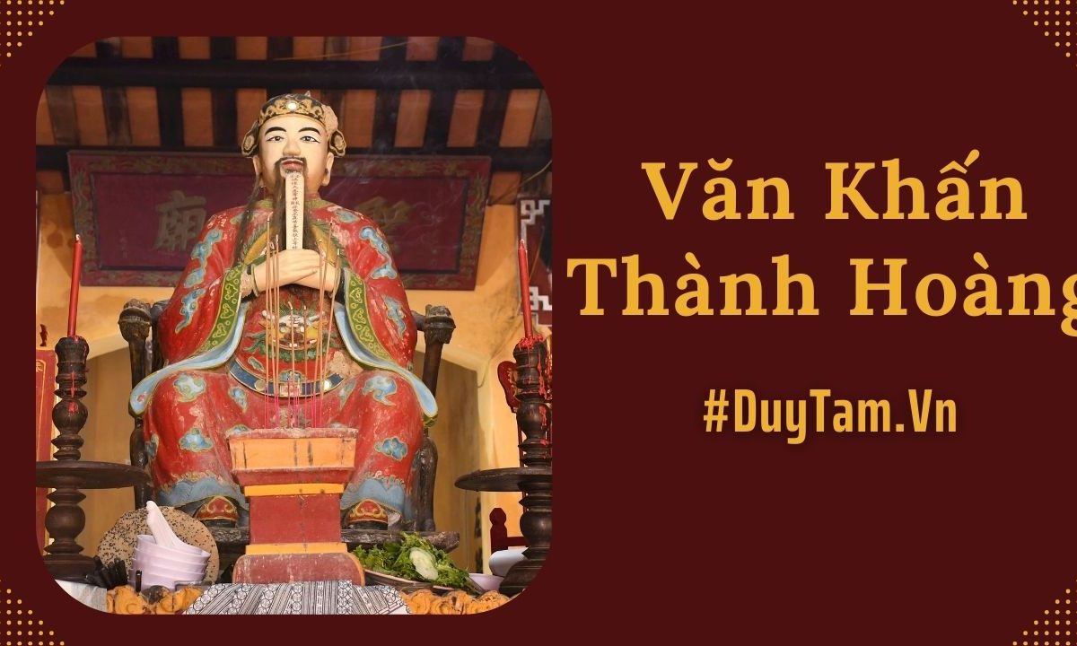 Văn Khấn Thành Hoàng Làng Ở Đình Cầu Tài Lộc
