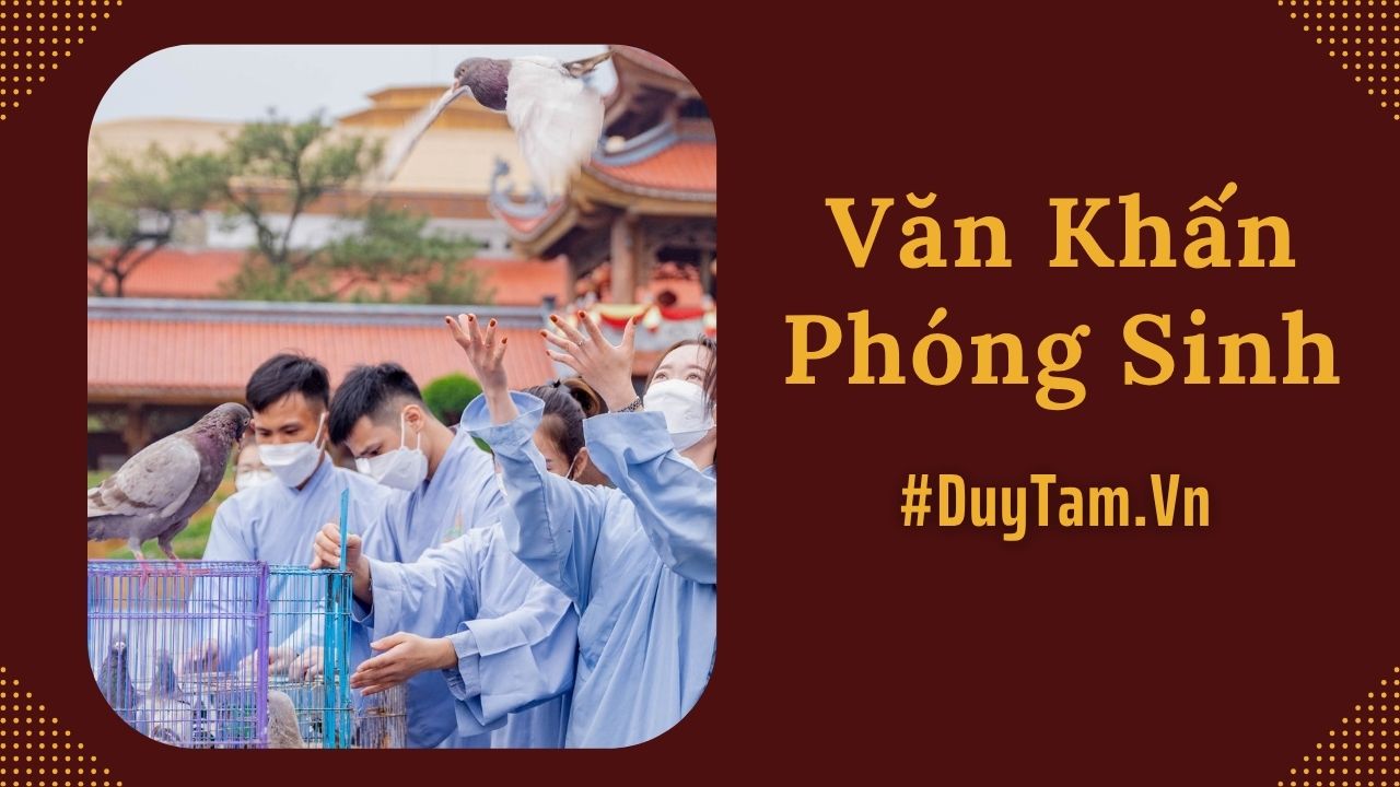 Văn Khấn Phóng Sinh Đơn Giản Chuẩn Đạo Phật